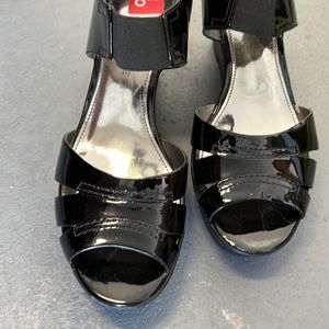 Patent Leather Wedges